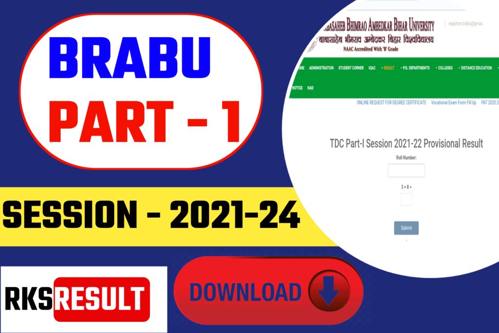 BRABU Part 1 Result 2021-24